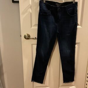 Democracy Skinny Jeans in Dark Navy Blue